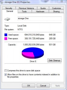 Can not stop generic volume