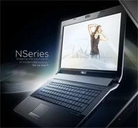 Asus laptop N Series Perth